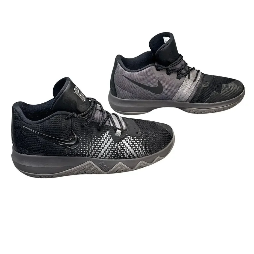 Nike Kyrie Flytrap Black Thunder Grey Basketball Boys Sneakers Youth Size 7